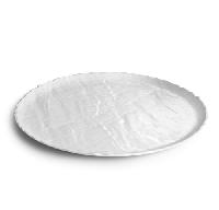 Porcelain flat platter 40cm - Plat de service plat en porcelaine 40cm